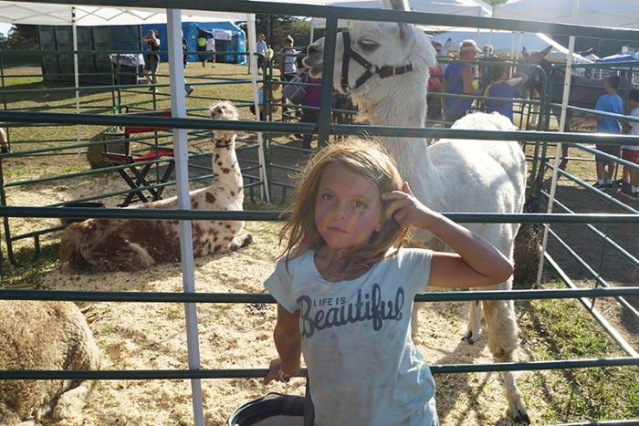 Life is Beautiful, a girl at 4-H fair, CT 2017