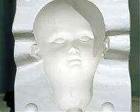 Doll head mold, Media, Penna. 2013