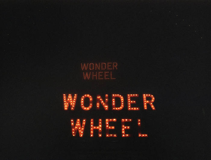 Wonder Wheel at night, Coney island, 2004