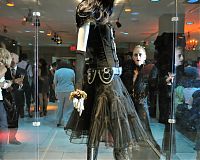 Tigger at Gothic Fashion exhibition at FIT