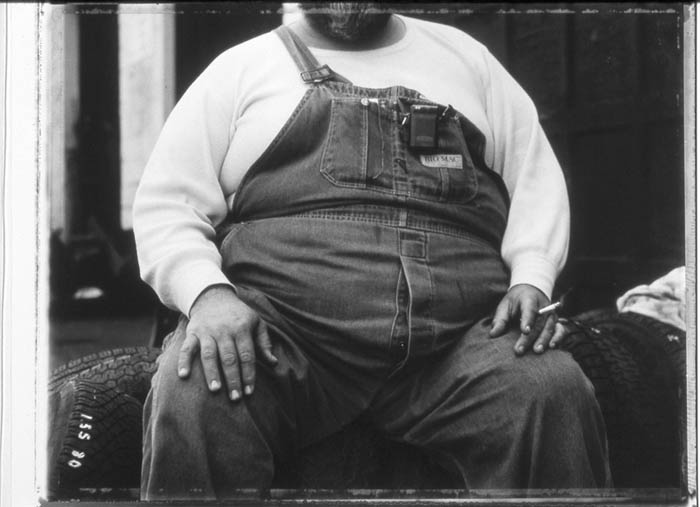 Dad's belly, Trainer, Penna. 1998