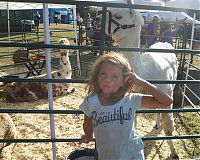 Life is Beautiful, a girl at 4-H fair, CT 2017